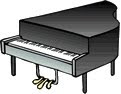 Piano clip art