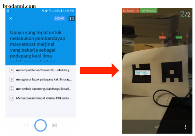 Tutorial Plickers untuk pembelajaran SMP