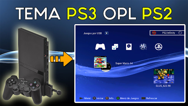 Descargar Tema PS3 para OPL PS2