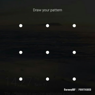 BarneyMF Blog - Pattern lock screen 