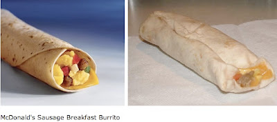 Fast Food Advertising on Fast Food Ads Vs Reality Each Item Was Purchased Taken Home And