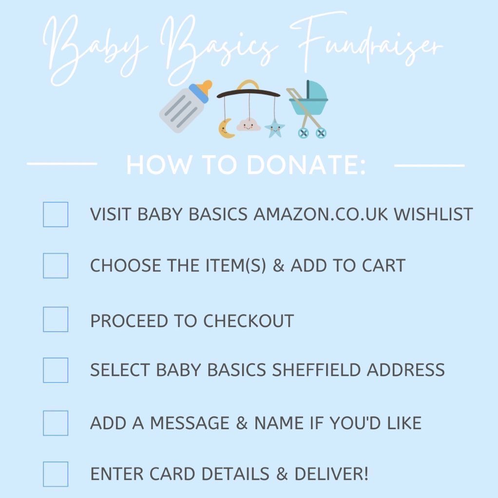 How to to Doante to Baby Basics Amazon Wish list created by Kate's Rangers