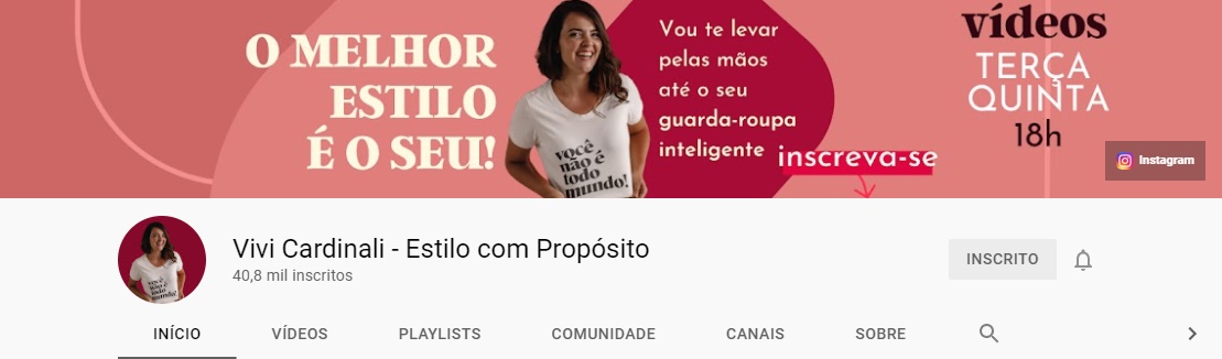 Estilo com Propósito | Youtube