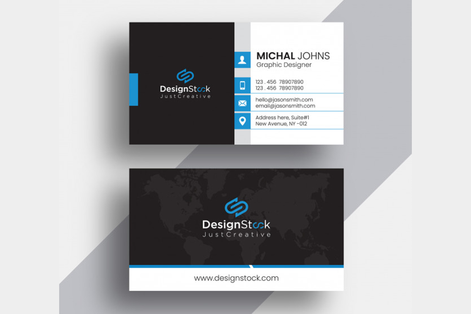 Free Business Card Template Download Maxpoint Hridoy Graphic