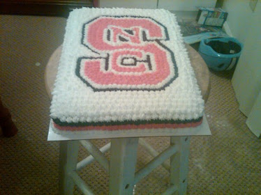 NC State birthday cake