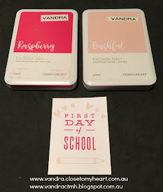 S1708, Pink, School Year, Jack, #CTMHJack, Cardmaking, Pocket Scrapbooking, Vandra's Virtual CTMH Craftroom