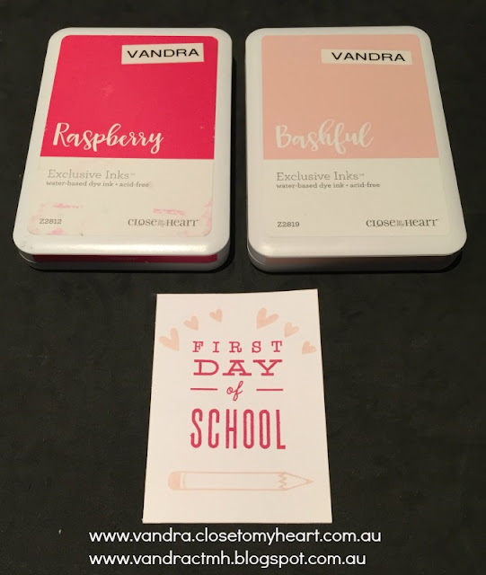 S1708, Pink, School Year, Jack, #CTMHJack, Cardmaking, Pocket Scrapbooking, Vandra's Virtual CTMH Craftroom