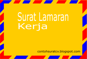 persiapan membuat surat lamaran