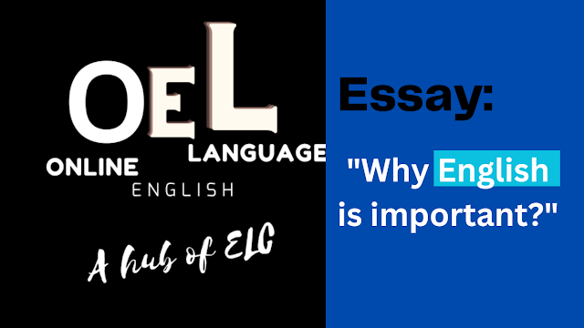 Essay about why English Language is Important 