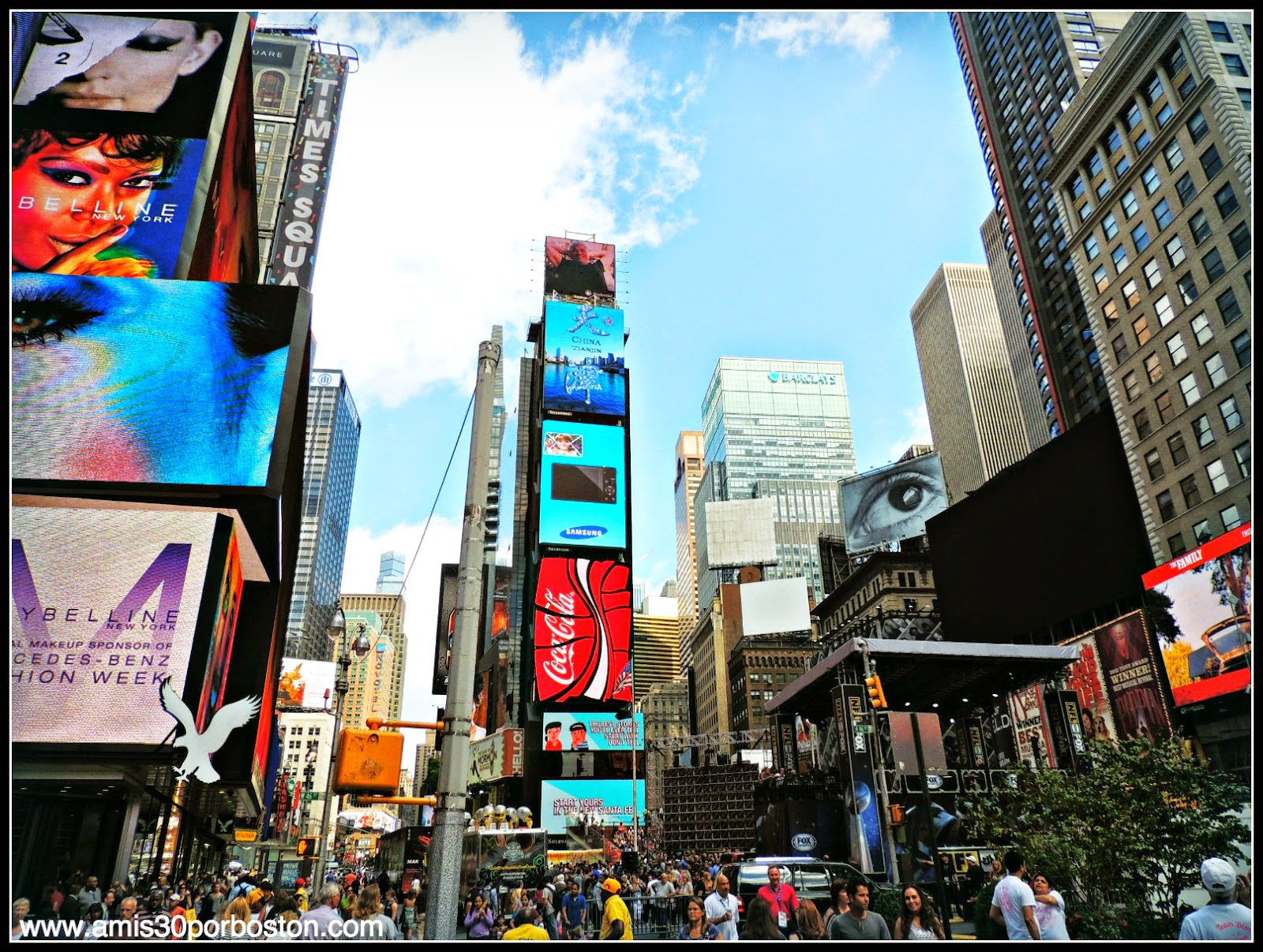 Segunda Visita a Nueva York: Times Square