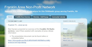 The Franklin Area Nonprofit Network page is now live and functioning