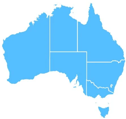 Australia svg map