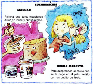 De todo un poco cuchismichis torta chicle cubo de hielo revista billiken oscar fernandez