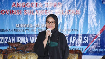 Reses Di Titik Ke 4, Legislator Sulsel A.Azizah Irma Serap Aspirasi Di Pekkabata Pinrang