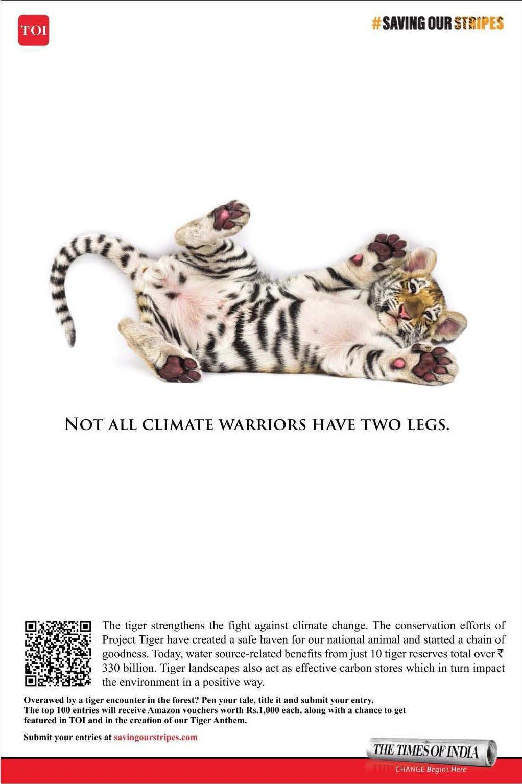 The Power of Clean Newspaper Advertisements A Look at Project Tiger's Campaign