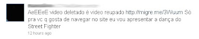 upload do video dança do street fighter clip mantena e jp