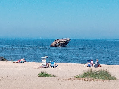 Atlantus Sunken Concrete Ship - Sunset Beach, Cape May, New Jersey