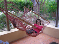 lying in my hammock