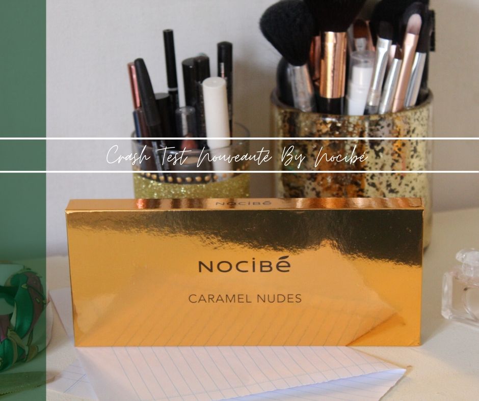 Palette Caramel Nudes et pinceaux maquillage