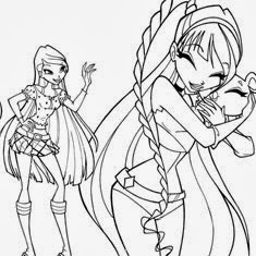 Desenhos para Colorir Winx Club