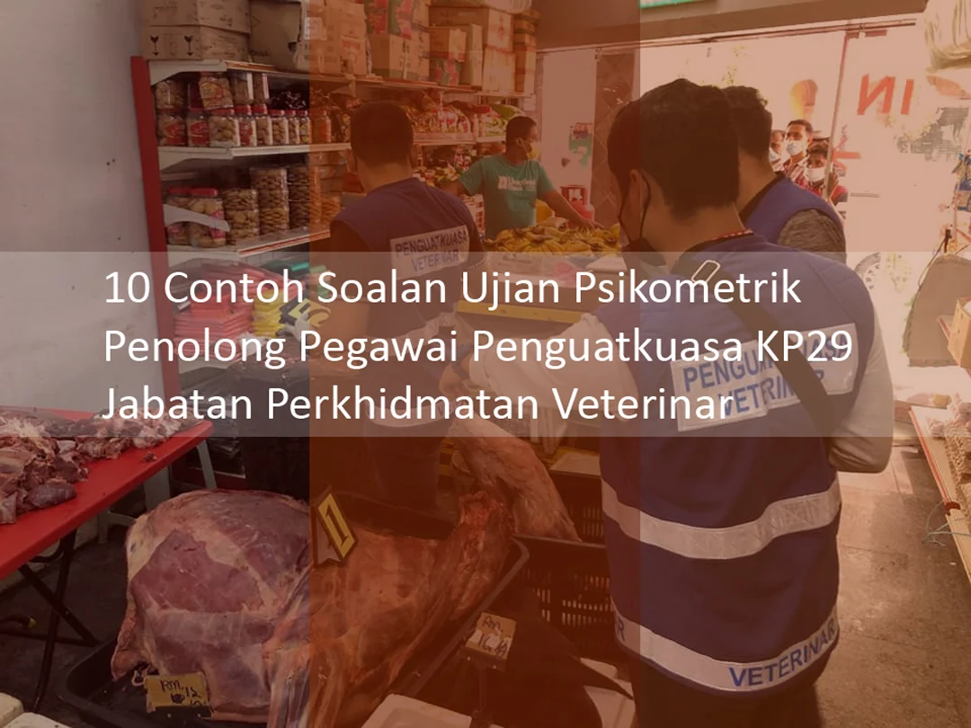 Psikometrik Penguatkuasa Veterinar