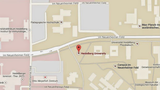 Location Heidelberg University