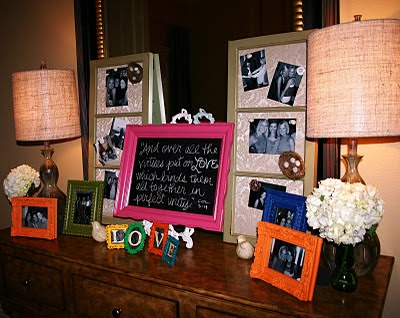 Wedding Table Designs on Wedding Memory Table Ideas