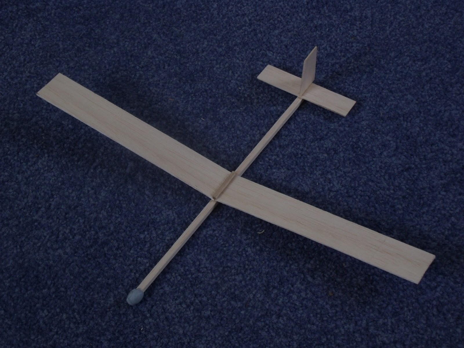 how to build a balsa wood glider