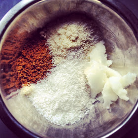 Coconut Sugar, Coconut Flour, Coconut Oil And Desiccated Coconut Image