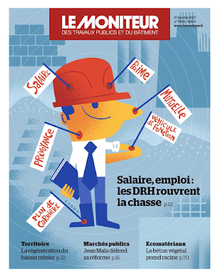 Clod illustration couverture le Moniteur du 27 janvier 2017