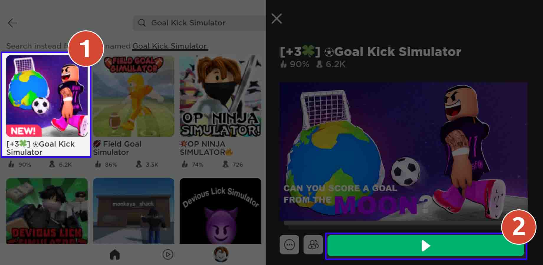 Goal Kick Simulator