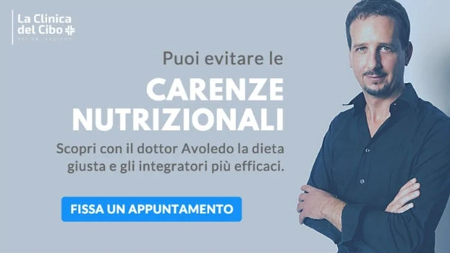 La consulenza nutrizionale del dottor Avoledo per mangiare in modo corretto