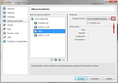 Servidor de Discos en Red con FreeNas