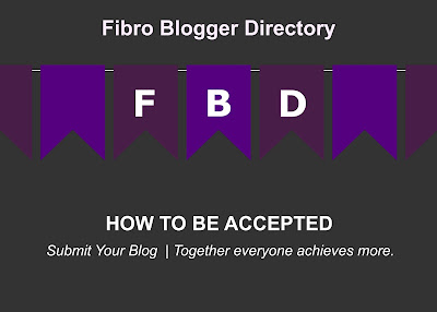 Fibro Bloggers Directory acceptance in 