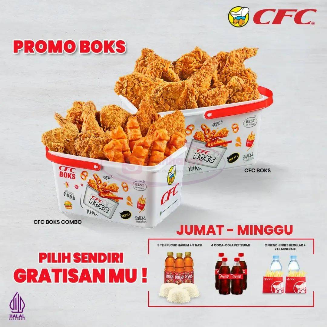 CFC Promo Paket CFC Boks PILIH SENDIRI GRATISANMU