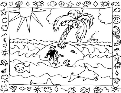 funny coloring pages. What a funny free coloring