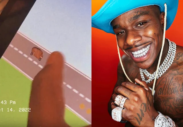 DaBaby Finds His Daughter Playing A Video Game In Which His Head Acts As A Car - WhatsOnRap
