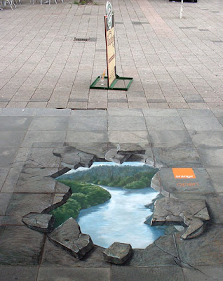 painting street art, graffiti 3d