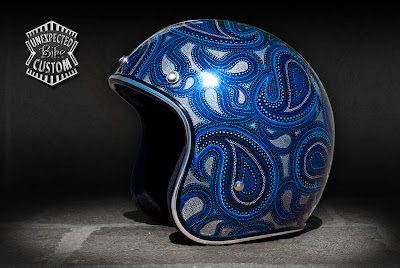 casco custom aerografato