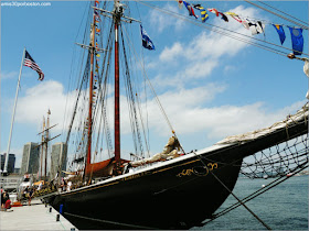 Fan Pier en el Puerto de Boston: Bluenose II
