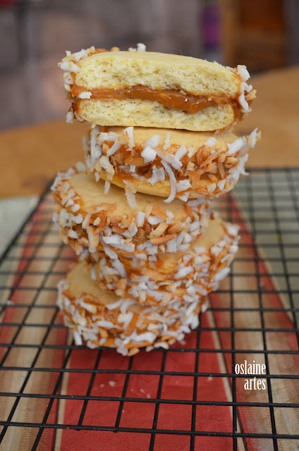 Bolachas Recheadas com Doce de Leite 