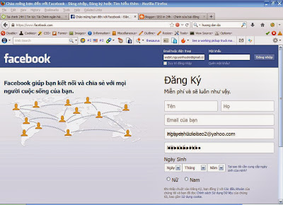 Hướng dẫn đăng nhập facebook bằng máy tính