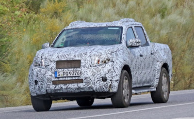 2018 Mercedes GLT Pick Up Spy Shots For US Market