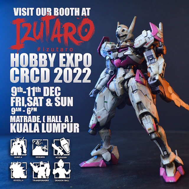 Izutaro Booth in Hobby Expo CRCD 2022 Malaysia