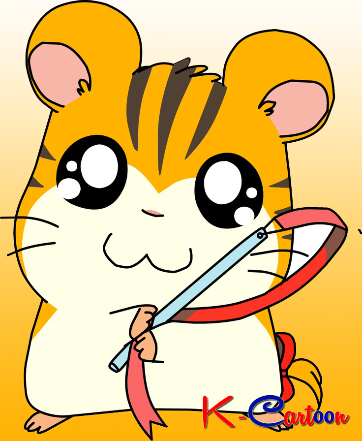 7 Gambar Karakter Kartun  Hamster Hamtaro PNG JPEG K Kartun 