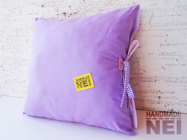 Handmade Nel: Пачуърк калъфка за възглавница "Миа"