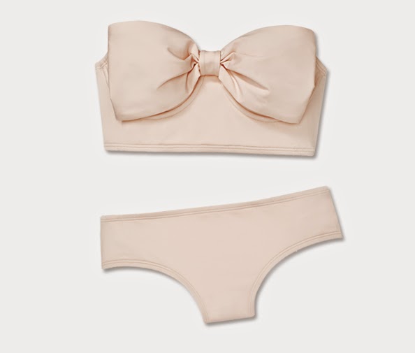 Retro bow bikini part of Kate Spade New York debut swimwear collection, resort 2015