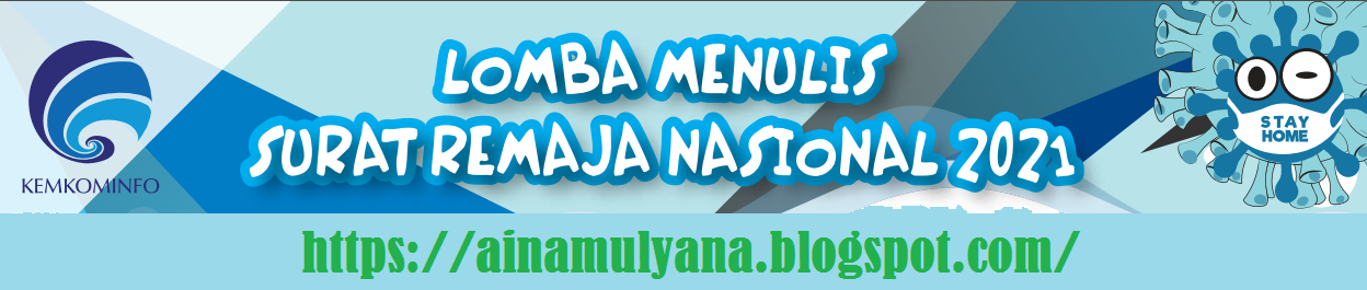 Lomba Menulis Surat Remaja Nasional Tahun  LOMBA MENULIS SURAT REMAJA NASIONAL TAHUN 2021 UNTUK SISWA TK SD SMP DAN SMA YANG BERUMUR MAKSIMAL 15 TAHUN