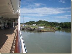 Entering Mira Flores Locks (Small)