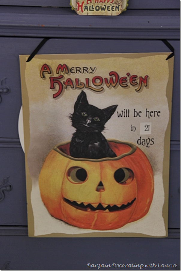 Halloween Countdown Decor